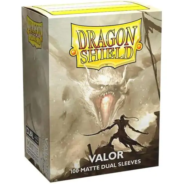 Dragon Shield Matte Dual Valor Card Sleeves [100 Count]
