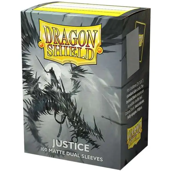 Dragon Shield Matte Dual Justice Standard Card Sleeves [100 Count]