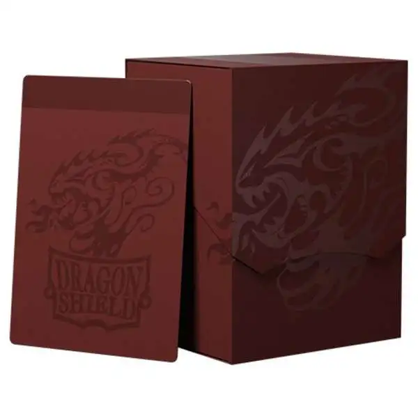 Dragon Shield Card Supplies Deck Shell Blood Red Deck Box
