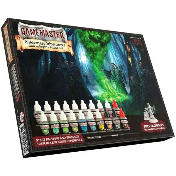 The Army Painter GameMaster Wilderness Adventures Role-Playing Paint Set