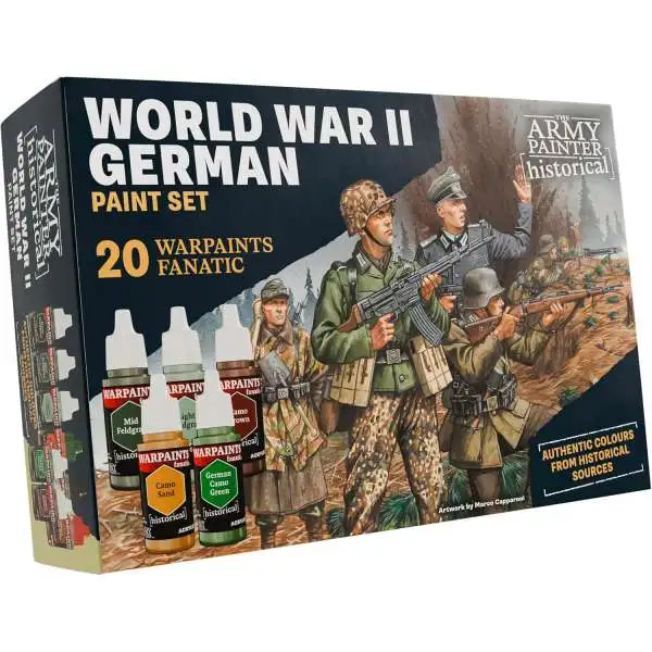 The Army Painter Historical World War II German Paint Set