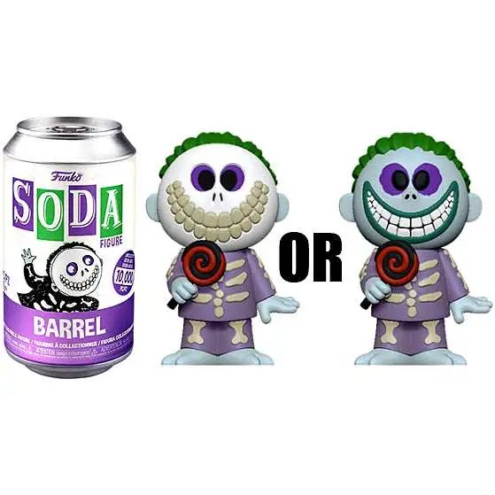 Funko Nightmare Before Christmas Vinyl Soda Barrel Limited Edition of 10,000! Figure [1 RANDOM Figure, Look For The Chase!]
