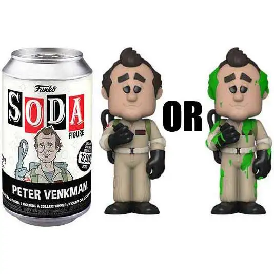 Funko Ghostbusters Vinyl Soda Peter Venkman Limited Edition of 12,500! Figure [1 RANDOM Figure, Look For The Chase!]