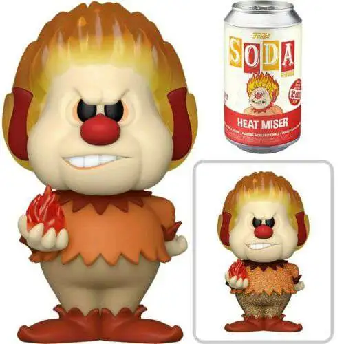 Funko Year Without Santa Claus Vinyl Soda Heat Miser Limited Edition of 10,000! Figure [1 RANDOM Figure, Look For The Chase!]