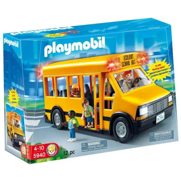 Playmobil School Bus Set #5940 [ ]