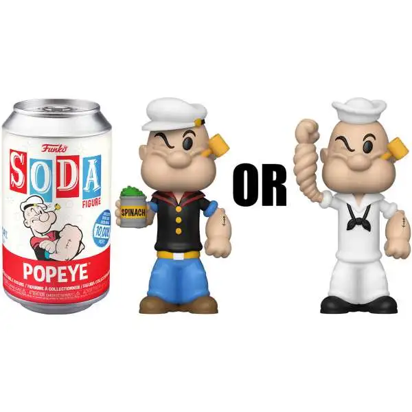Funko Vinyl Soda Popeye Limited Edition of 10,000! Figure [1 RANDOM Figure, Look For The Chase!]