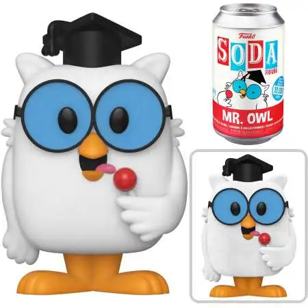 Funko Tootsie Roll Pops Vinyl Soda Mr Owl Limited Edition of 10,000! Figure [1 RANDOM Figure, Look For The Chase!]