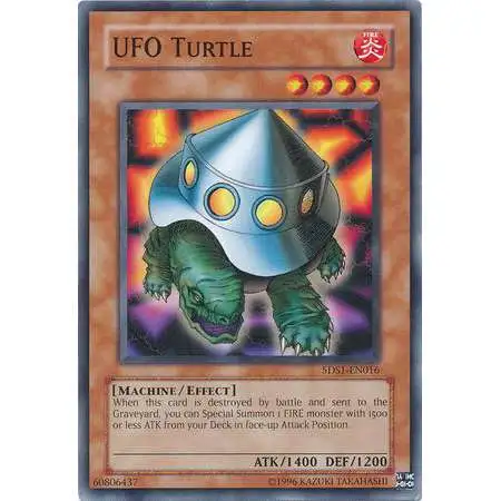 YuGiOh 2008 Starter Deck Common UFO Turtle #5DS1-EN016