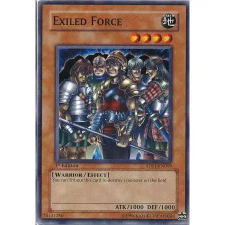 YuGiOh 2008 Starter Deck Common Exiled Force #5DS1-EN019