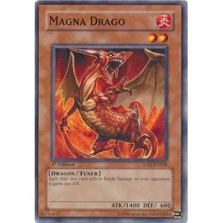 YuGiOh 2009 Starter Deck Common Magna Drago #5DS2-EN018