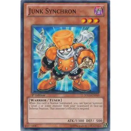 YuGiOh YuGiOh 5D's 2010 Duelist Toolbox Common Junk Synchron #5DS3-EN010