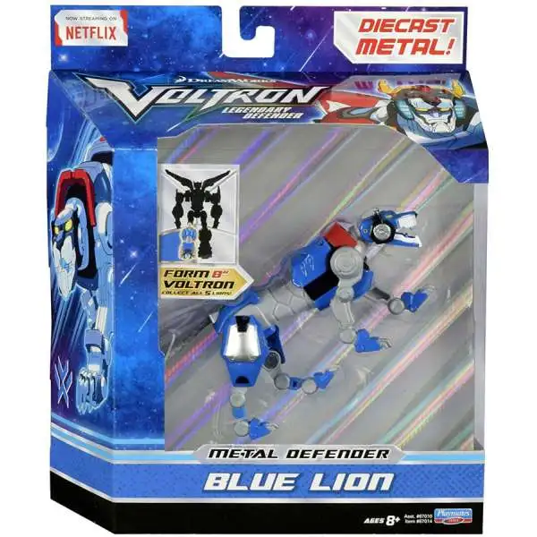 Voltron Legendary Defender Metal Defender Blue Lion Diecast Action Figure