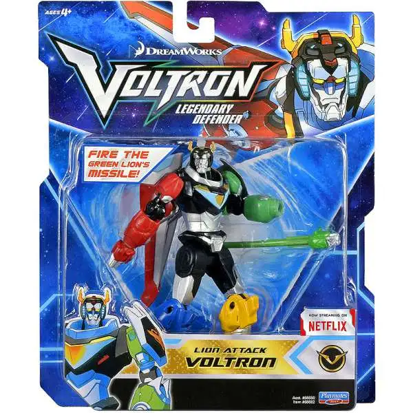 Voltron Legendary Defender Lion Attack Voltron Basic Action Figure