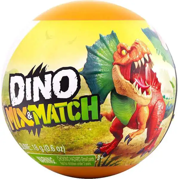 5 Surprise Mix & Match Dino Mystery Pack [1 RANDOM Figure]