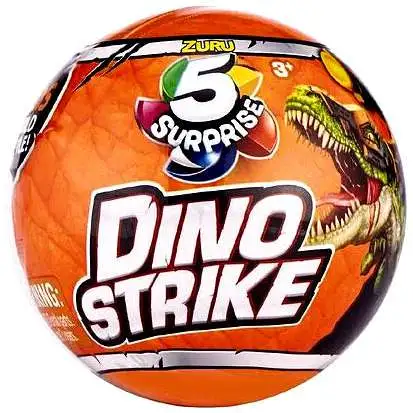5 Surprise Dino Strike Series 1 Mystery Pack [1 RANDOM Figure]