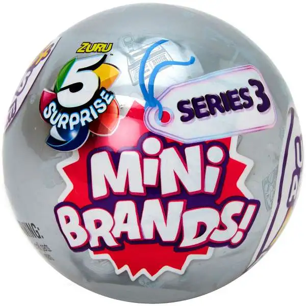 5 Surprise Mini Brands! Series 3 Mystery Pack