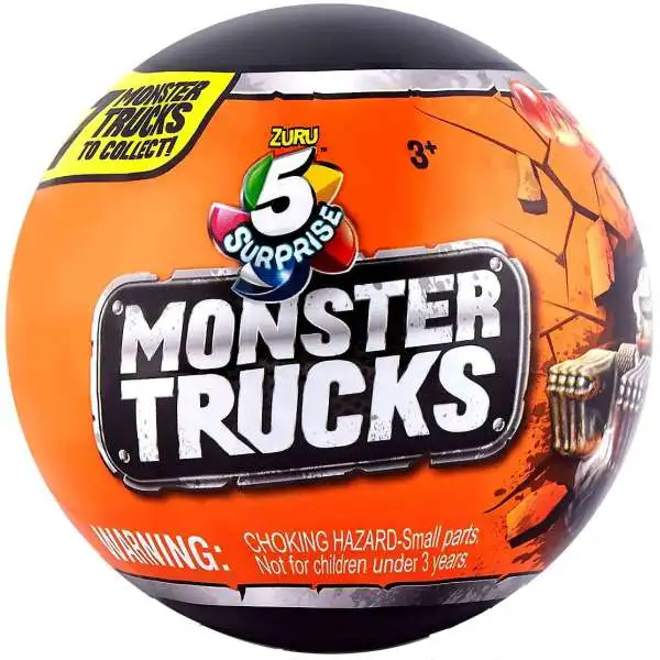 5 Surprise Monster Trucks Series 1 Mystery Pack [1 RANDOM Figure]