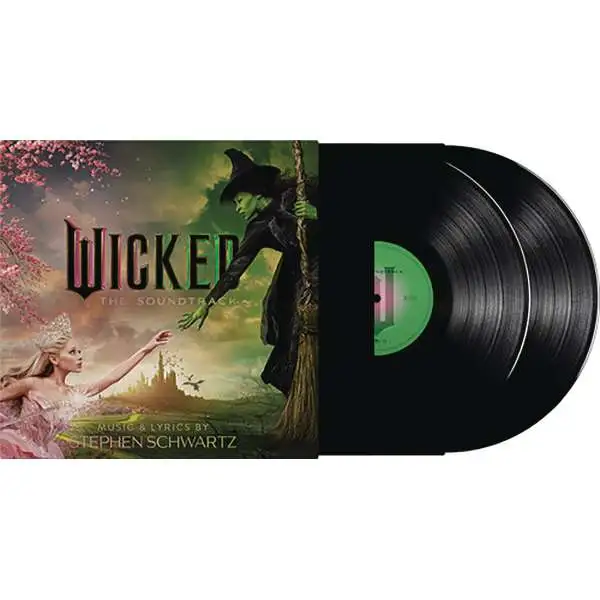 Wizard of Oz Wicked Vinyl Record Soundtrack 2 XLP Set (Pre-Order ships January)