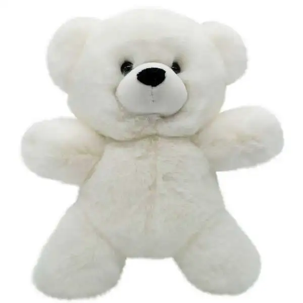 GiggleScape Polar Bear Exclusive 7 Plush with Bow - ToyWiz GiggleScape Polar Bear Exclusive 7 Plush with Bow - ToyWiz