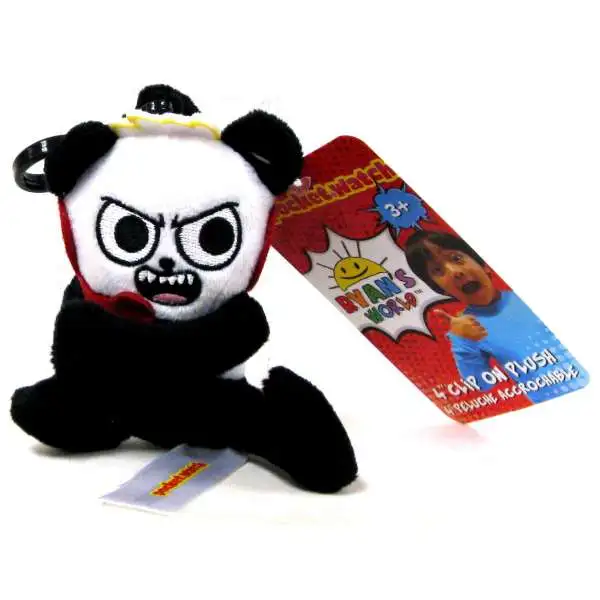 Orb Ryan's World Bubble Pal Combo Panda Toy Black/White/Red for sale online 