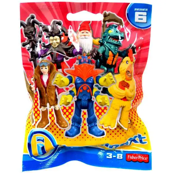 Fisher Price Imaginext Series 6 Collectible Figure Mystery Box [36 Packs, Regular Series]