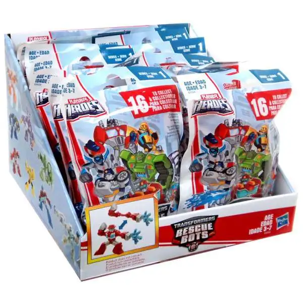 Transformers Playskool Heroes Rescue Bots Mystery Box [16 Packs]
