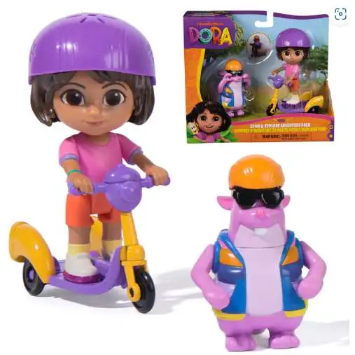 Dora the Explorer Swipe Surprise Adventure Pack Boots Swiper
