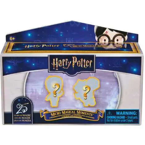 Harry Potter Wizarding World Micro Magical Moments 25th Anniversary 1.5-Inch Mystery Box [12 Double Packs] (Pre-Order ships May)