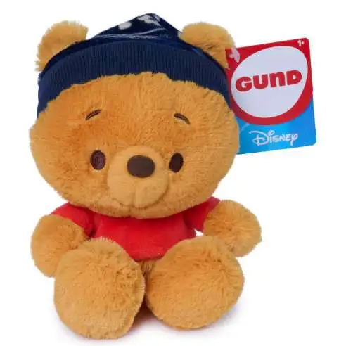 Disney Kai Holiday Winnie the Pooh 6-Inch Plush