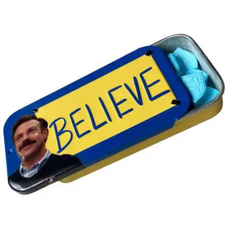 Ted Lasso Believe Candy Tin