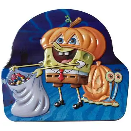 Spongebob Squarepants Spooky Citrus Sours Candy Tin