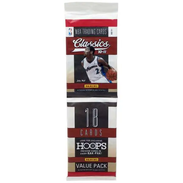 NBA Topps 2010-11 Classics Basketball Trading Card RETAIL Rak Pak [18 Cards]