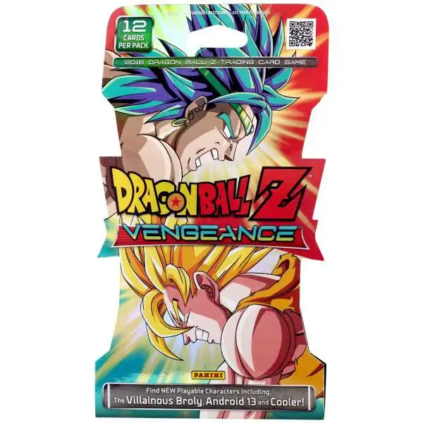 Dragon Ball Z Collectible Card Game Vengeance BLISTER Booster Pack [12 Cards]
