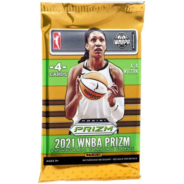 WNBA Panini 2021 Prizm Basketball Trading Card BLASTER Pack [4 Cards]