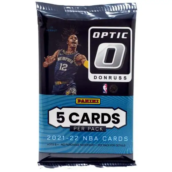 NBA Panini 2021-22 Donruss Optic Basketball Trading Card BLASTER Pack [5 Cards]