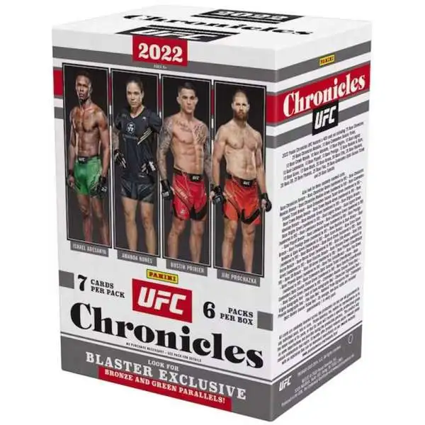 UFC Panini 2022 Chronicles Trading Card BLASTER Box [6 Packs]