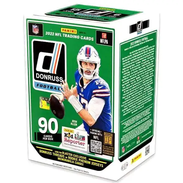 NFL Panini 2022 Donruss Football Trading Card BLASTER Box [6 Packs]