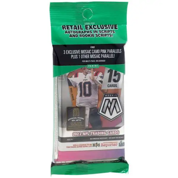 NFL Panini 2019 Contenders Draft Picks Football Trading Card BLASTER Pack 6  Cards - ToyWiz