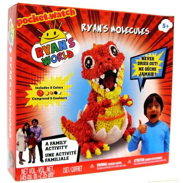 Ryan's World Ryan's Molecules Activity Set [Baby T-Rex, Damaged Package]