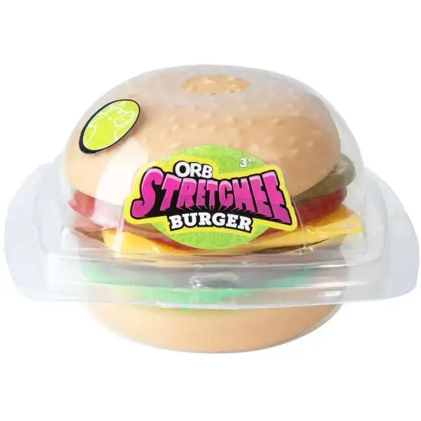 Stretchee Foodz Secret Menu Burger Squeeze Toy