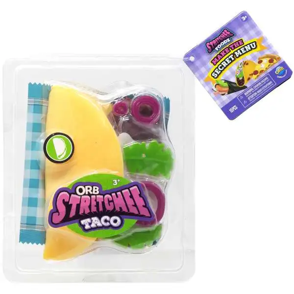 Stretchee Foodz Secret Menu Series 2 Taco Squeeze Toy