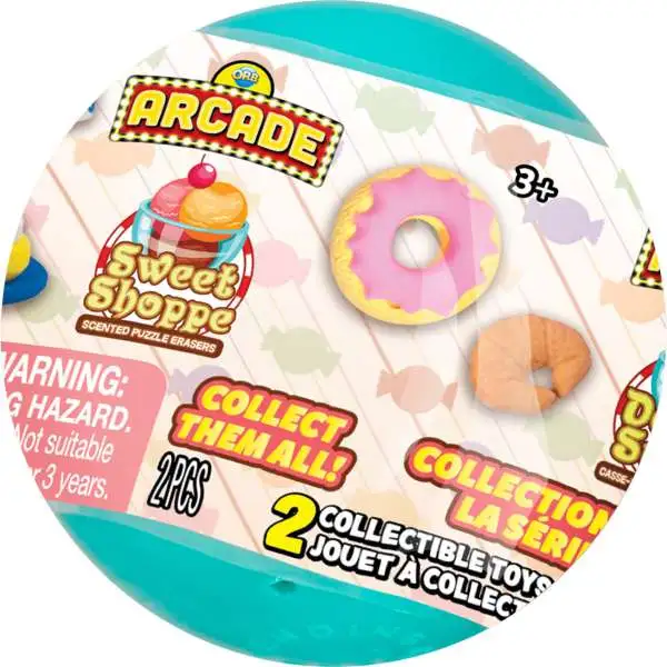 Arcade Sweet Shoppe Scented Puzzle Erasers Mystery Pack