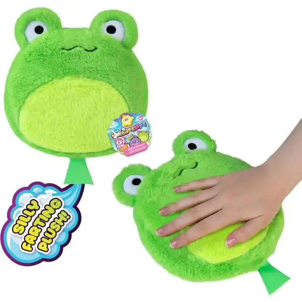 Whoopzeezz Green Frog Whoopee Cushion Silly Farting Plush ORB Toy