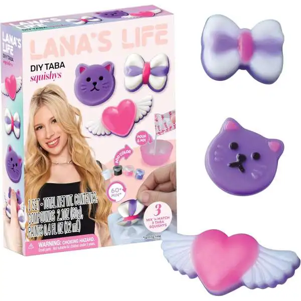 Lana's Life DIY Taba Squishy's Activity Kit [Version 1]