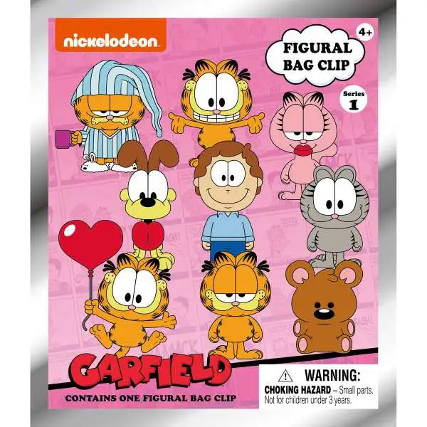 3D Figural Keyring Garfield Series 1 Mystery Pack [1 RANDOM Figure]