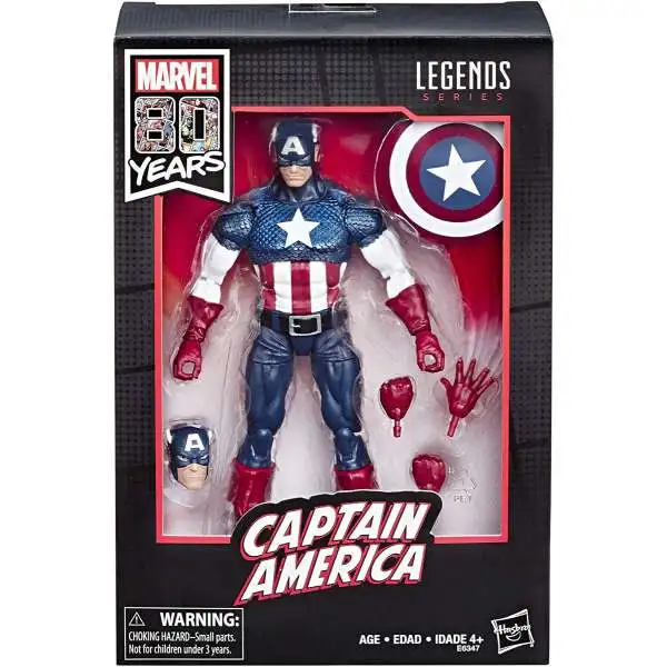 Marvel Legends 80th Anniversary Captain America Exclusive Action Figure