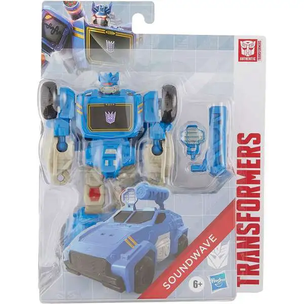 Transformers Cyberverse 1 Step Changer Soundwave Action Figure