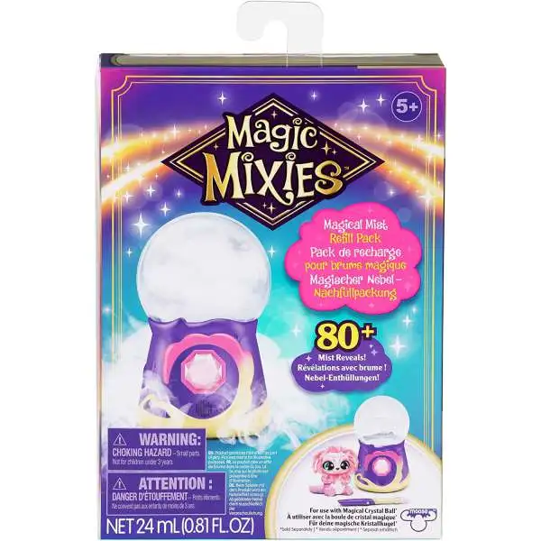 Magic Mixies Magical Mist Refill Pack [80+ Mist Reveals! For Use with the Magical Crystal Ball]