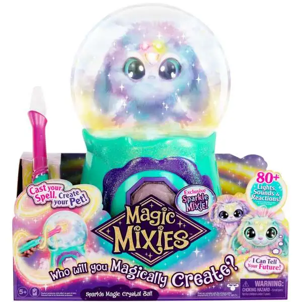 Magic Mixies Mixlings Sparkle Magic Crystal Ball Exclusive Play Set