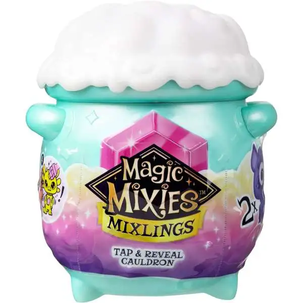Magic Mixies Mixlings Powers Unleashed Tap & Reveal Cauldron Mystery Pack